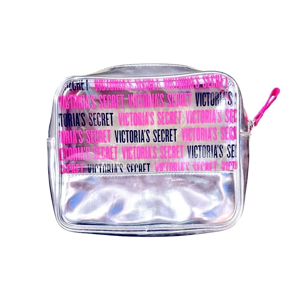 Victoria’s Secret Makeup Bag Pink/Silver